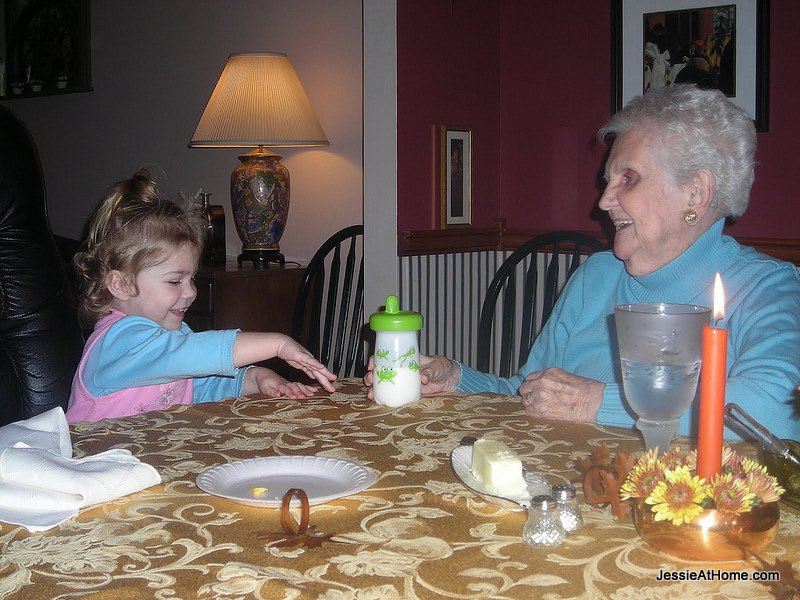 Kyla-chatting-with-Grandmom