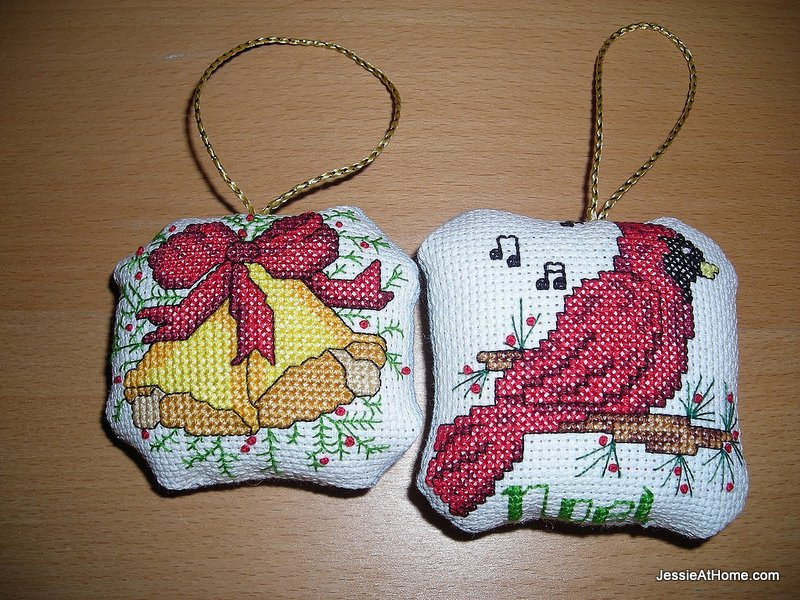 Cross-Stitch-Christmas-Ornaments