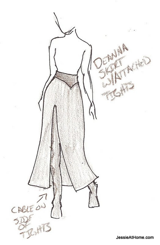 Deanna-skirt-sketch