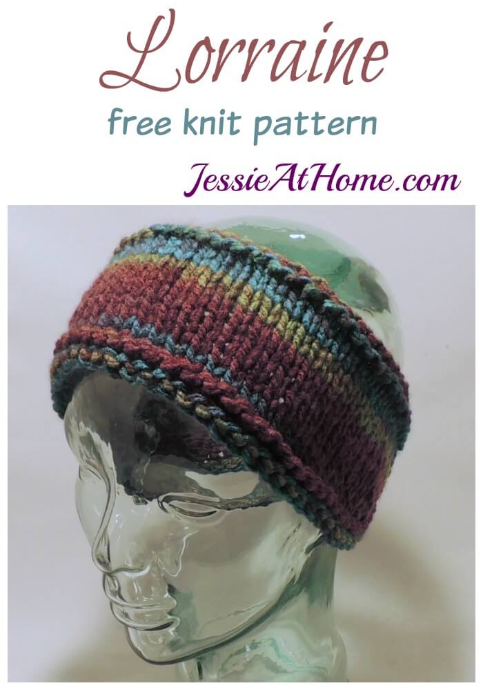 Lorraine - free knit pattern by Jessie At Home