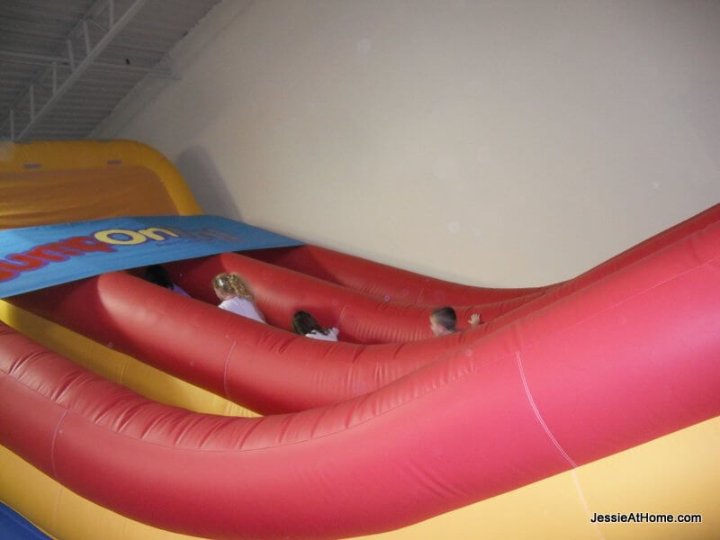 train-up-the-slide at jump-on-in