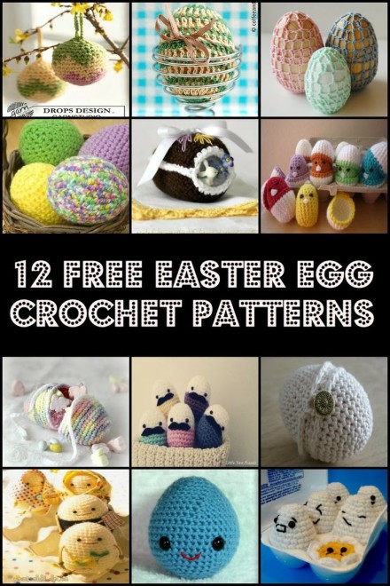 12 Free Easter Egg Crochet Patterns