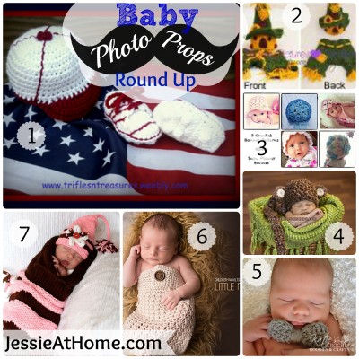 Wednesday Round Up 7/23/14 ~ Baby Cocoons & Photo Props - Jessie At Home