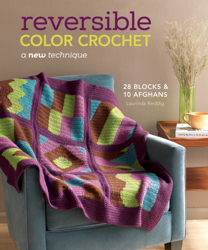 Reversible Color Crochet - jacket art