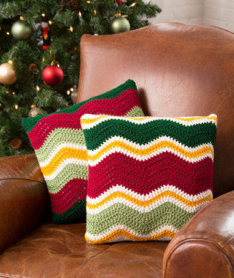 Holiday Chevron Pillows