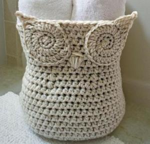 Owl Basket Kit #Crochet #Kit from @beCraftsy