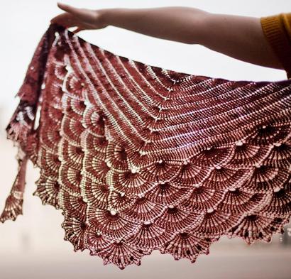 Venus Shawl Kit #CrochetKit from @beCraftsy