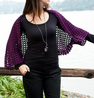 Lace Shoulderette Kit #CrochetKit from @beCraftsy