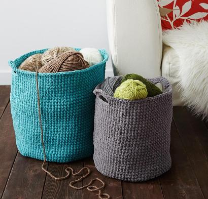 Stash Basket Kit #CrochetKit from @beCraftsy