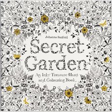 Secret Garden - An Inky Treasure Hunt and Coloring Book