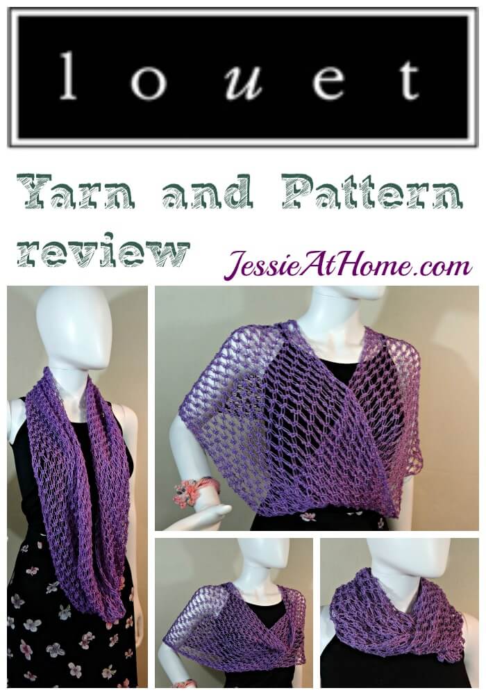 Louet yarn and pattern review from Jessie At Home