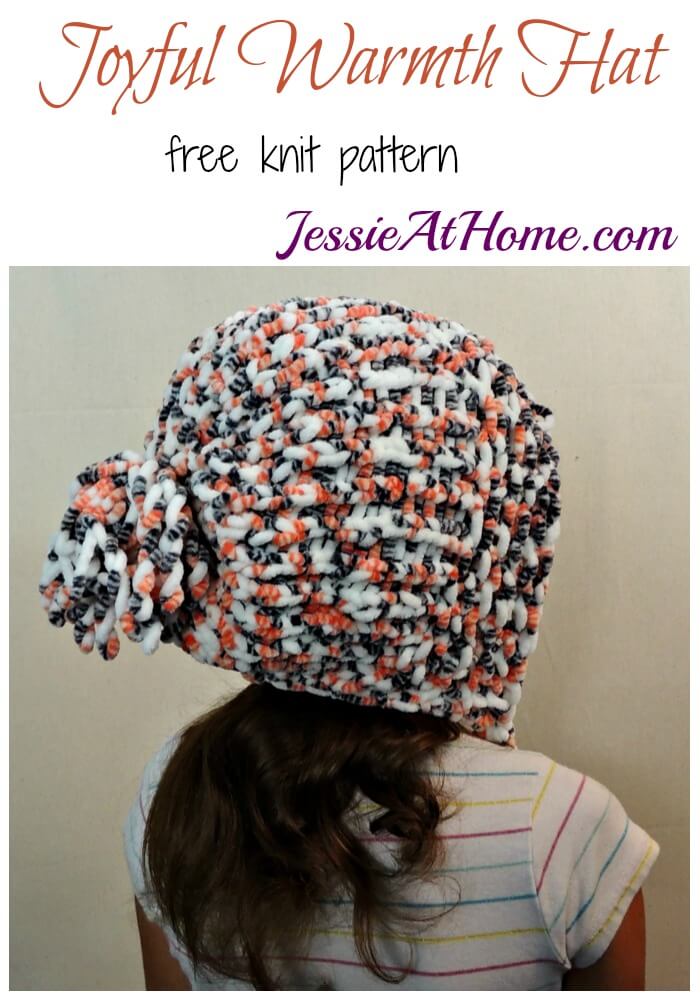 Joyful Warmth Hat - free knit pattern by Jessie At Home
