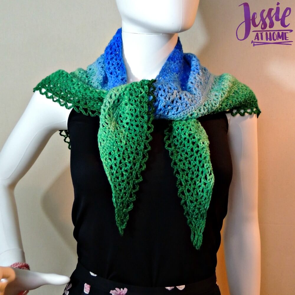 Julie Shawl - free crochet pattern by Jessie At Home - 2