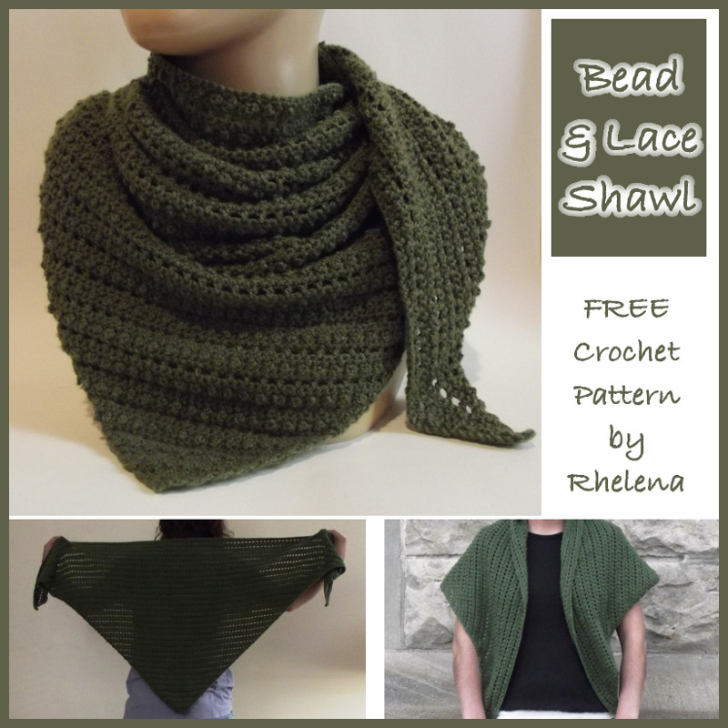 Crochet Shawls ~ 12 FREE Crochet Patterns - Jessie At Home