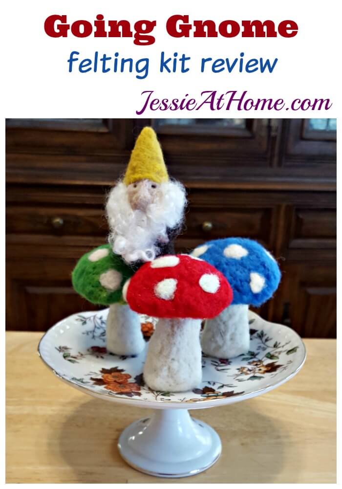 Going Gnome felting kit review - Jessie At Home