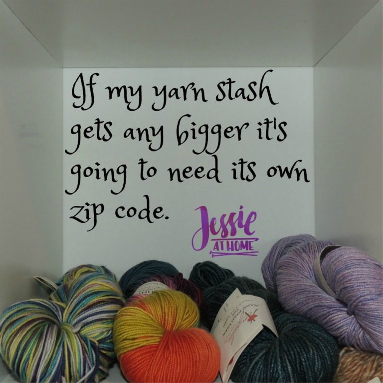 Silly Saturday 10/15/16 - so much yarn - Jessie At Home