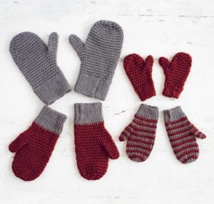 Family Mittens Craftsy Crochet Kit