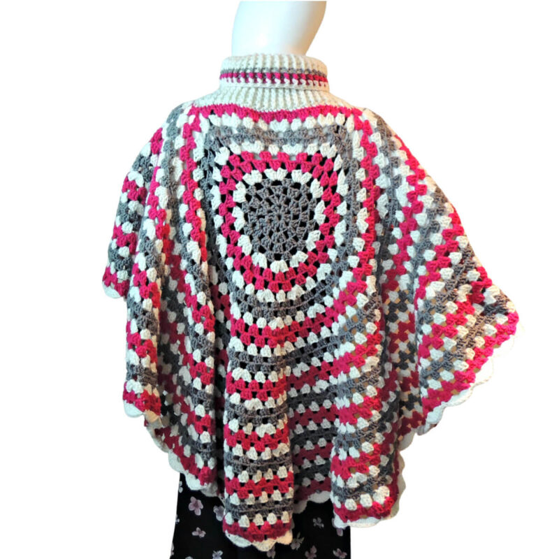 Round Poncho Crochet Pattern The Perfect Way For A Fashionista To Stay Warm Jessie At Home