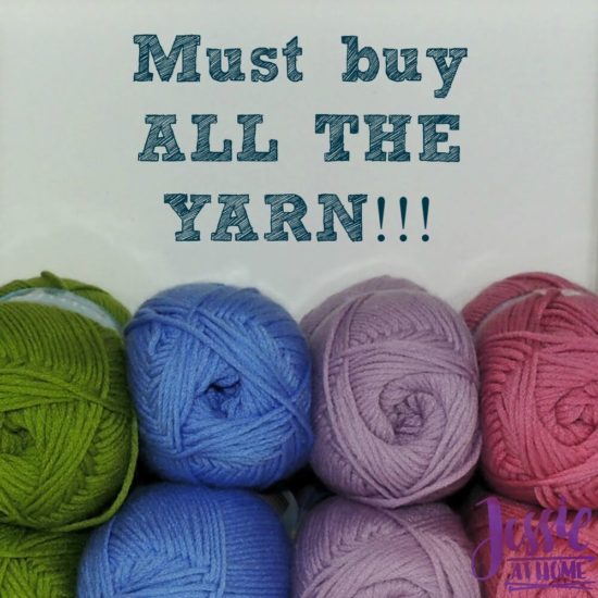 Silly Saturday 3/18/17 - All the yarn - Jessie At Home