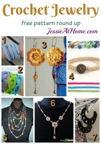 Free Crochet Jewelry Patterns - Jessie At Home