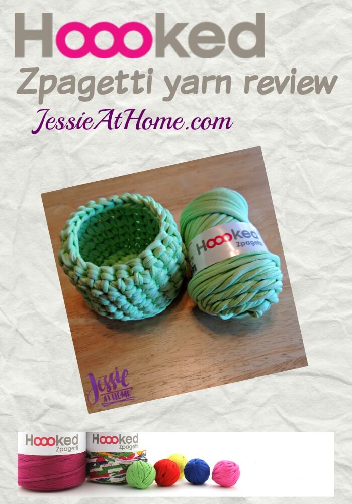 Hooked Zpagetti yarn review by Jessie At Home