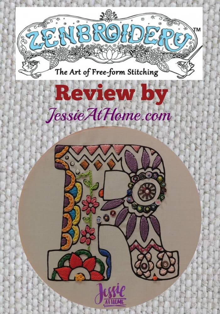 Zenbroidery review from Jessie At Home