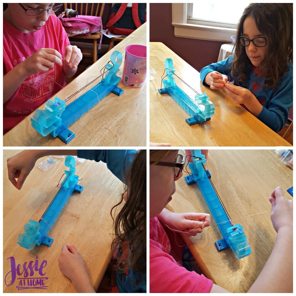 Making Bracelets with the Wrapit Loom