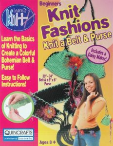Bohemian Belt and Purse Learn To Knit Kit