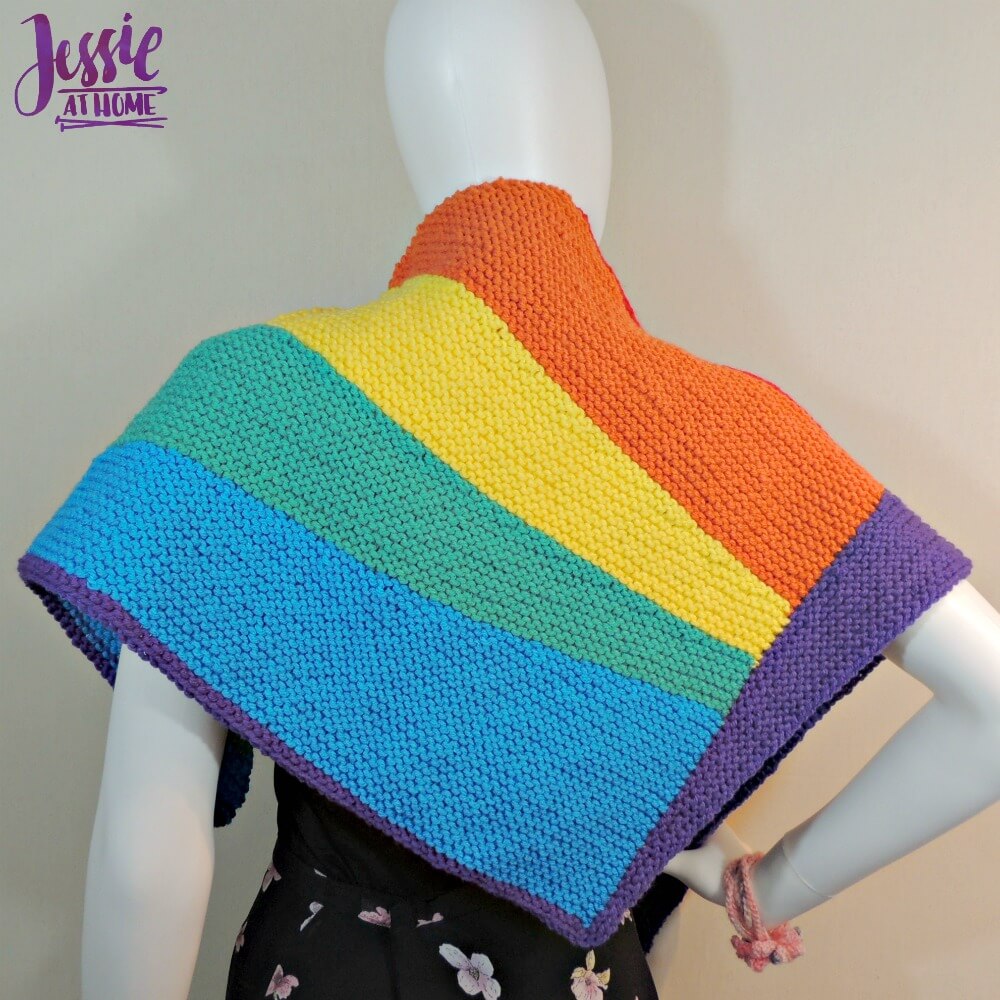 Shifting Rainbow - free knit pattern by Jessie At Home - 4