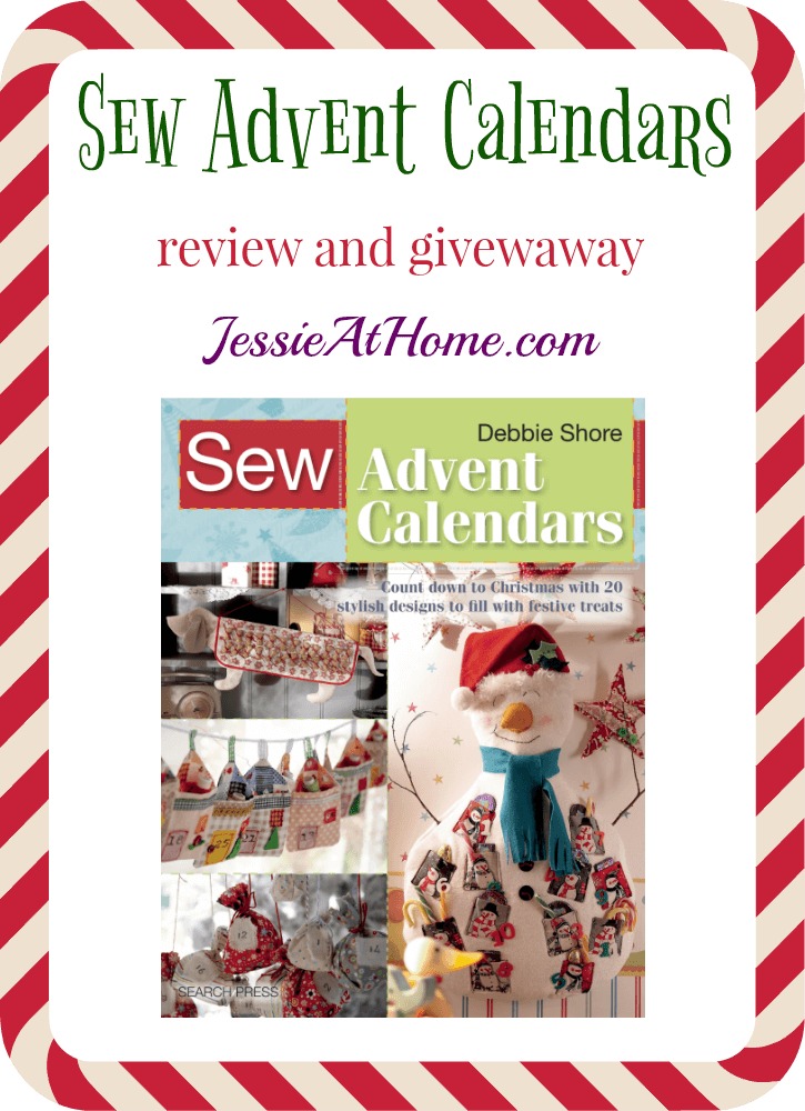 Sew Advent Calendars review and giveaway from Jessie At Home