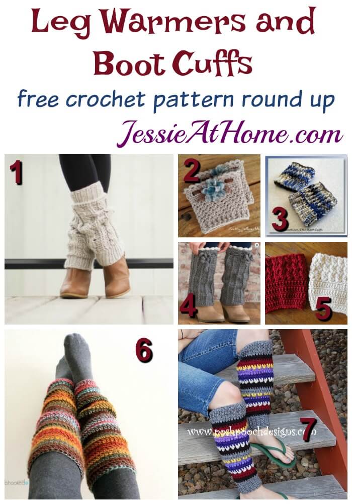 Keep-Me-Warm Leg Warmers - Crochet