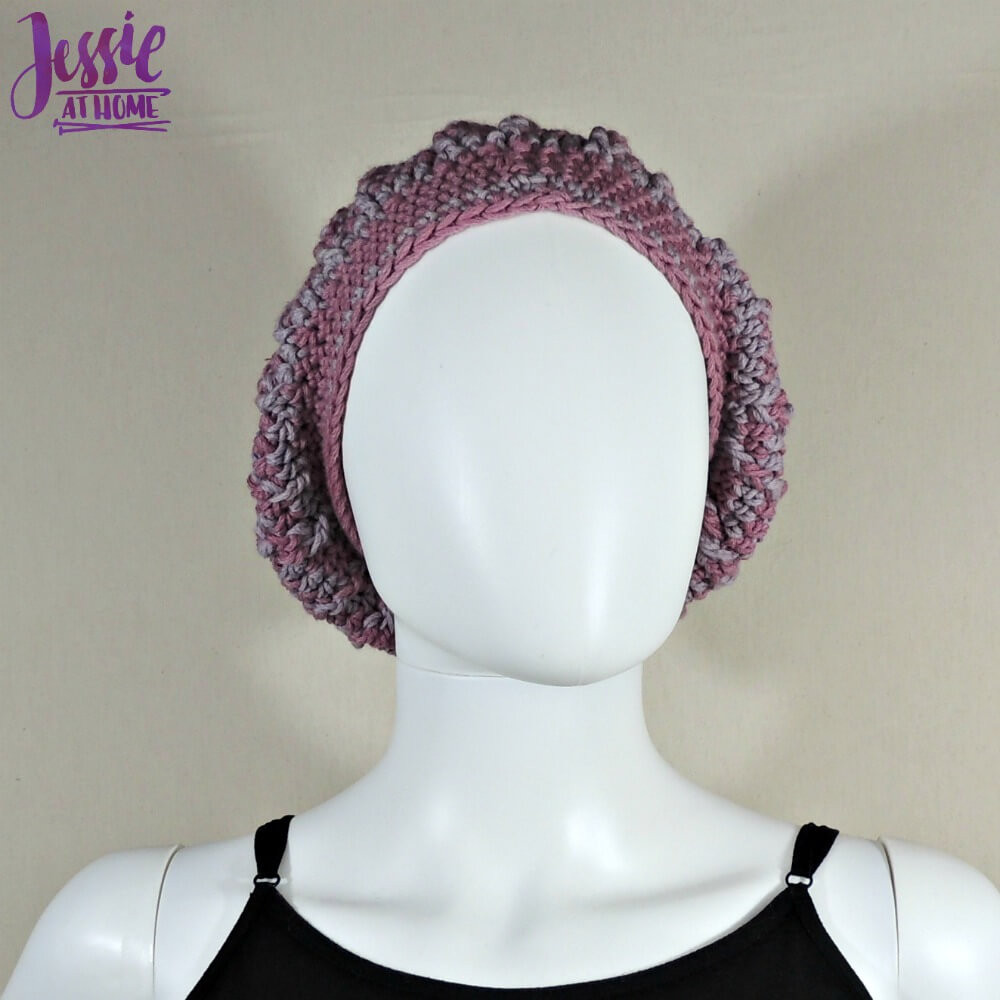 Vines and Twigs Slouch Hat free crochet pattern by Jessie At Home - 3