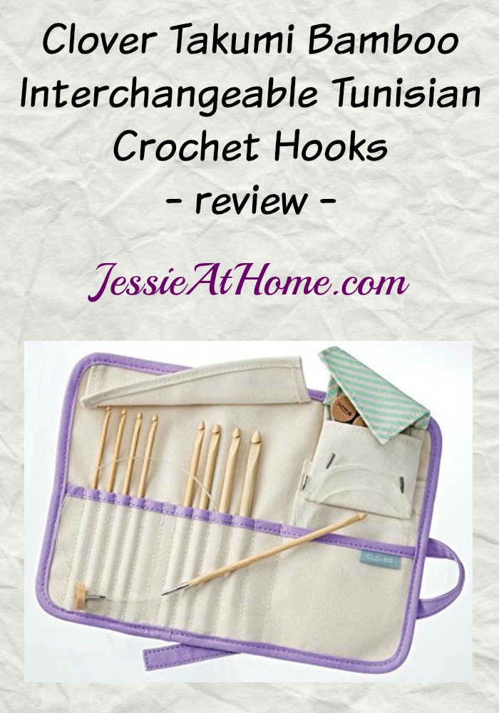 Clover Takumi Interchangeable Crochet Hooks review from Jessie At Home