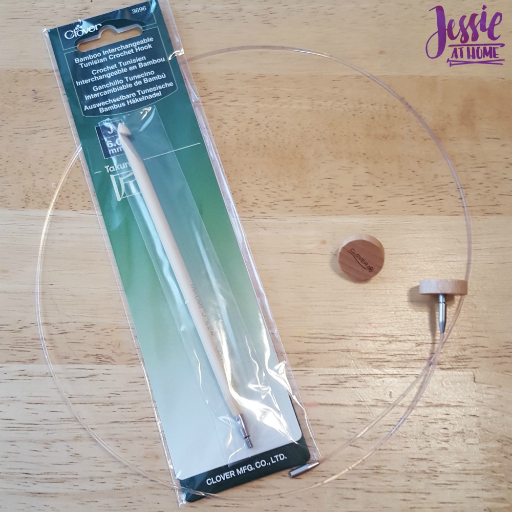 Clover Takumi Interchangeable Tunisian Hooks - Review and Giveaway