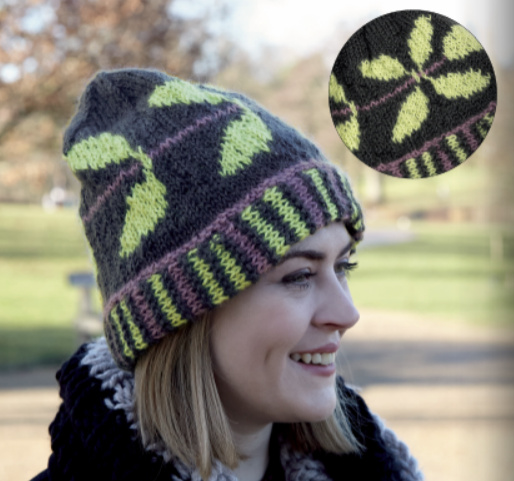 Knitted Hats Leaves