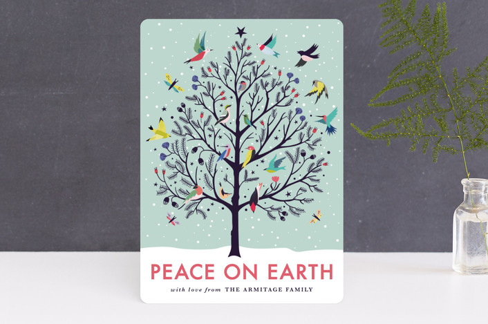 Peace on Earth Minted Card