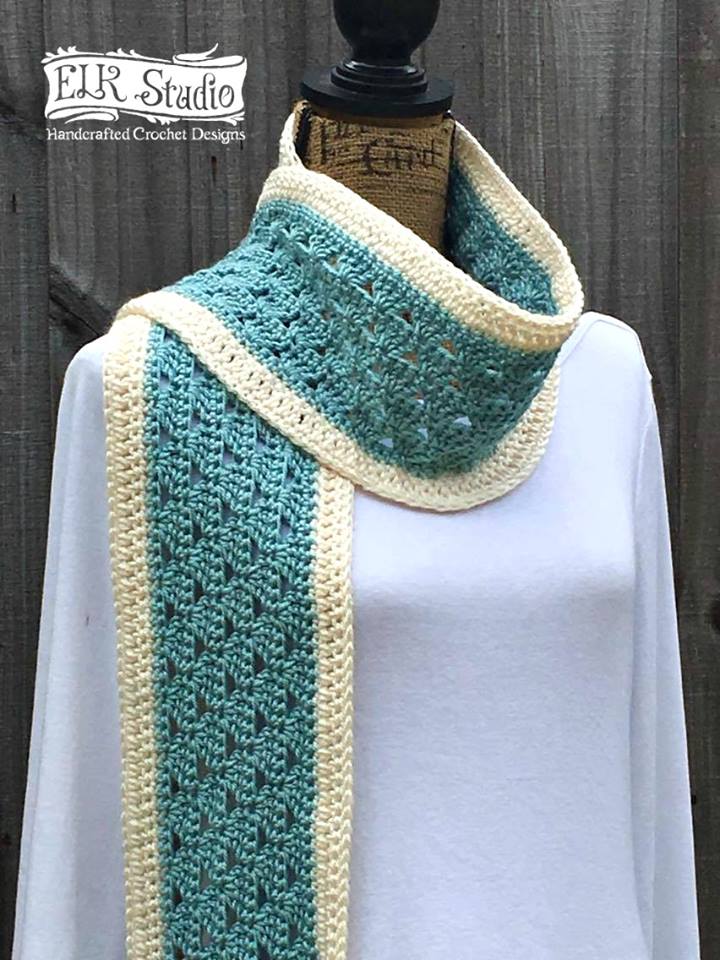 Winter Duo Scarf by Kathy Lashley