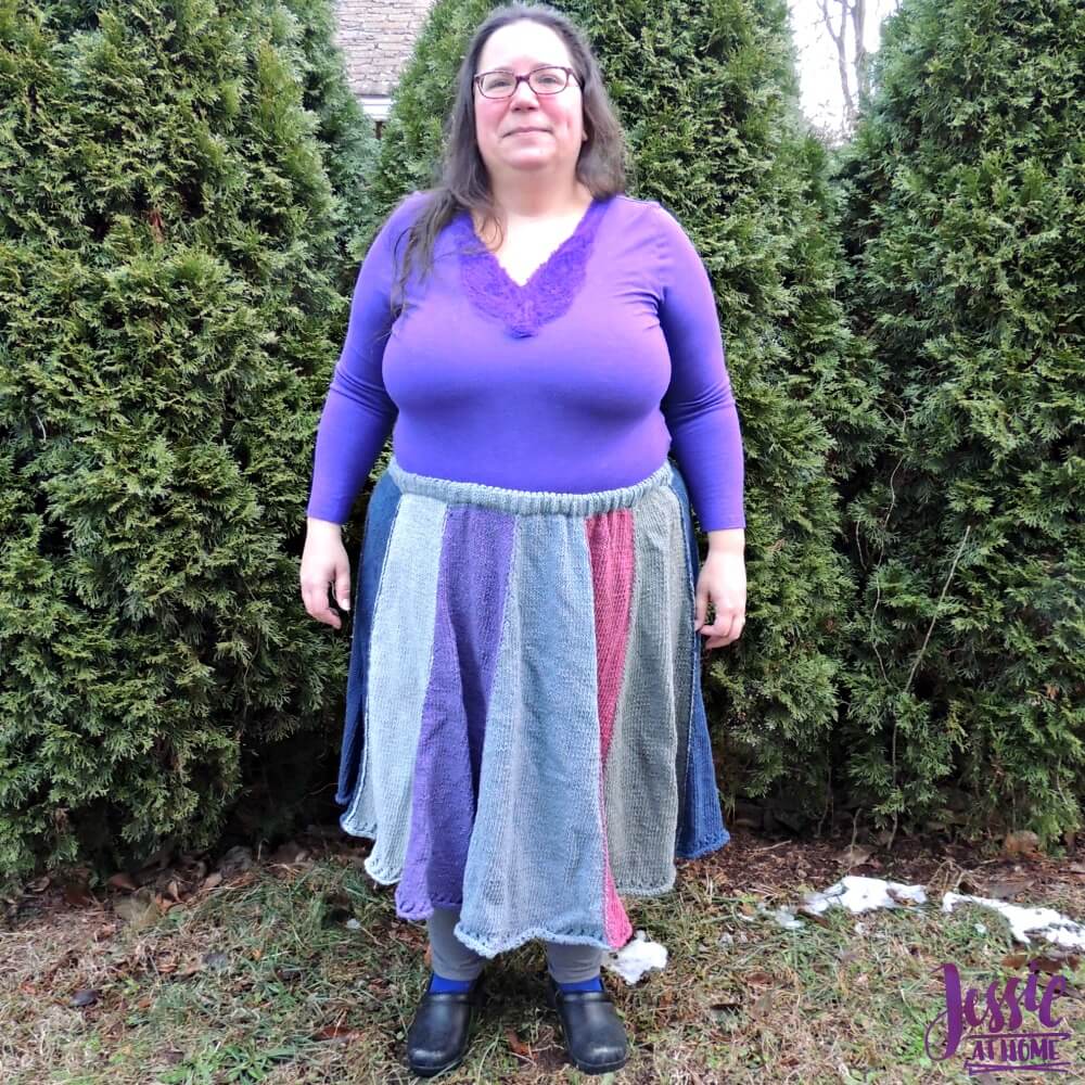 Katie Skirt - knit pattern by Jessie At Home - 4