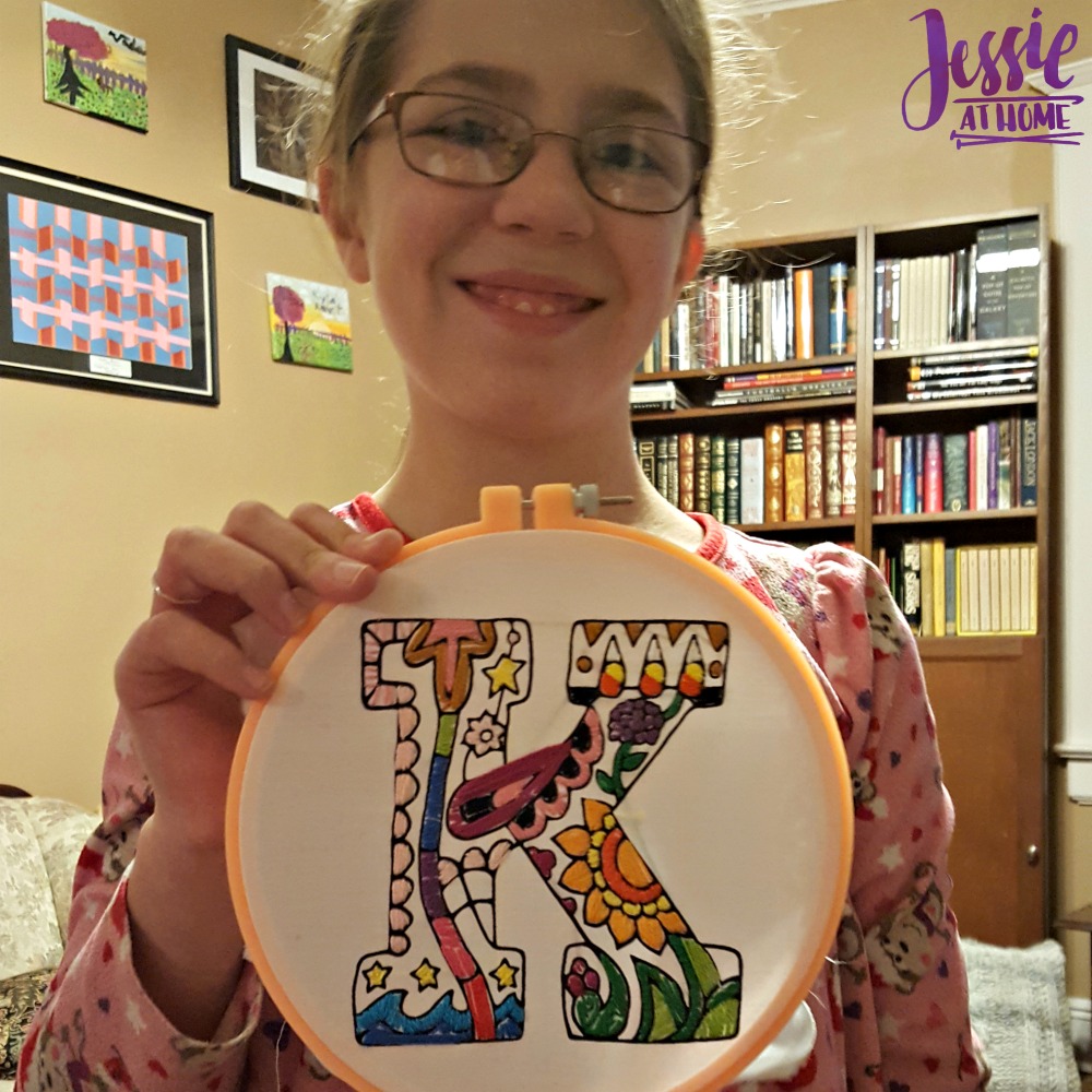 Kyla's Zenbroidery is done! 2017