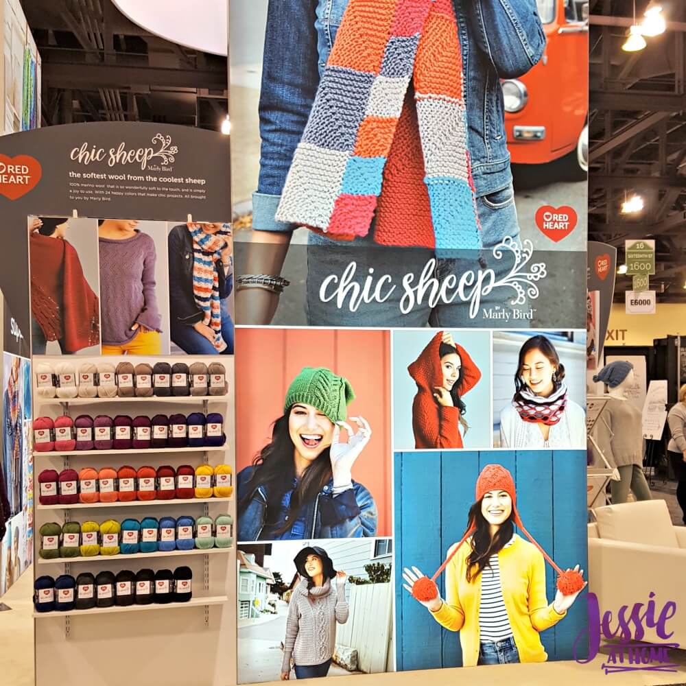 Creativation 2018 Red Heart Booth
