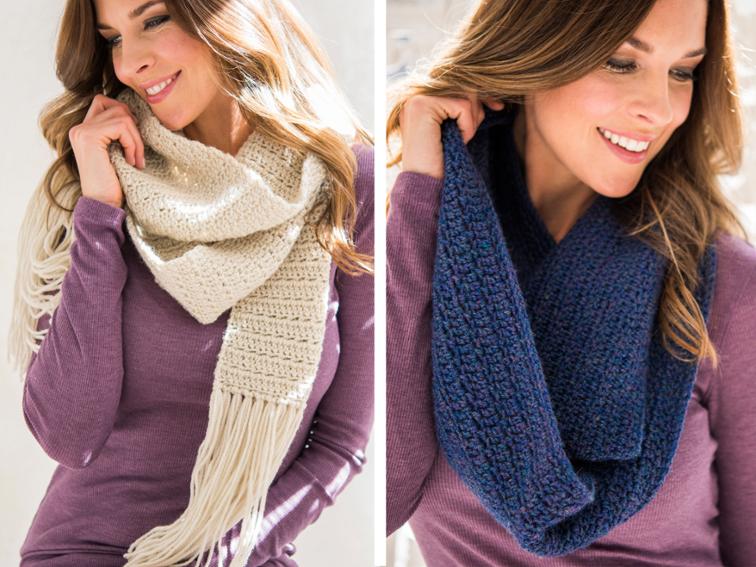 Easy Worsted Scarf or Cowl Craftsy Crochet Kit