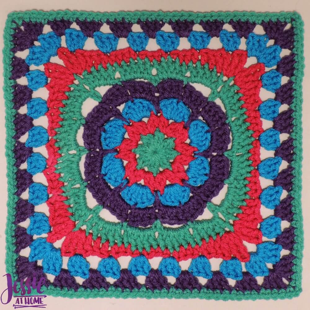 Flower Burst free crochet pattern by Jessie At Home - 1