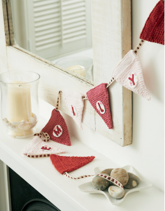 Knit Yourself Calm bunting