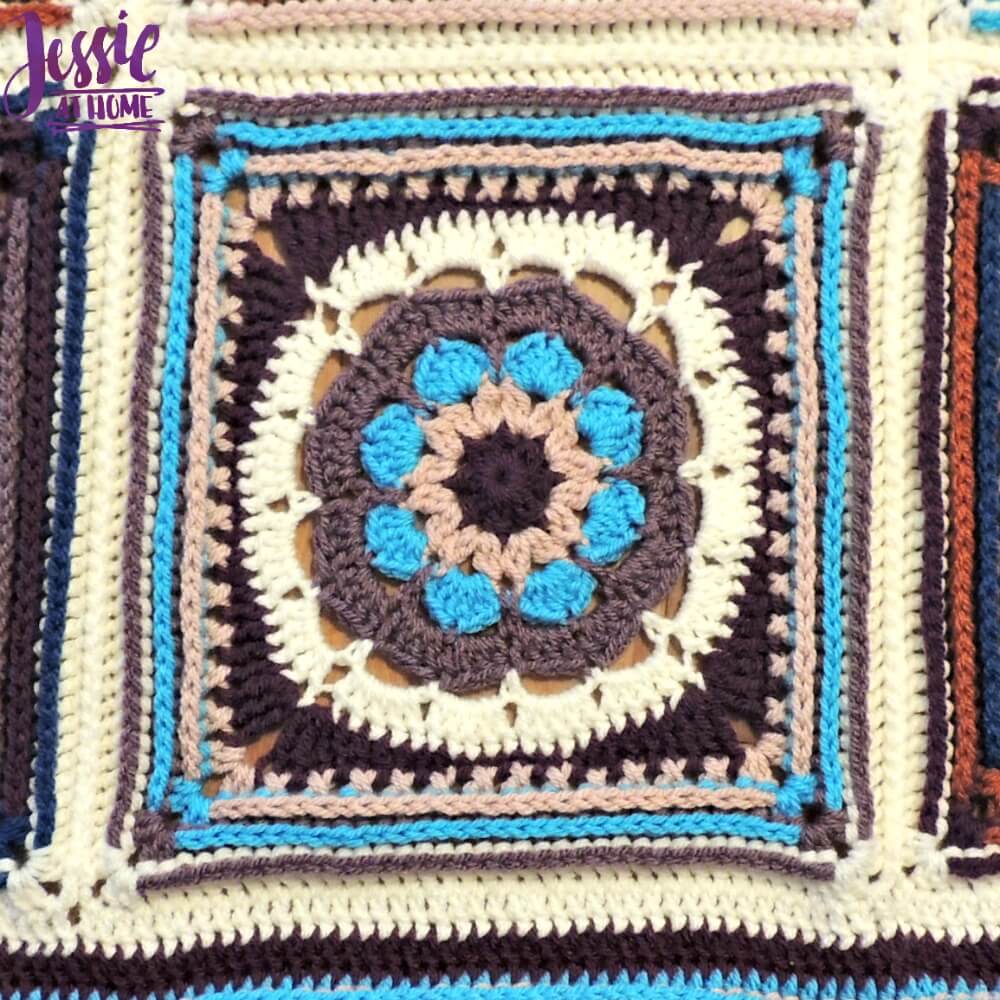 Mandala Blanket crochet pattern by Jessie At Home - 2