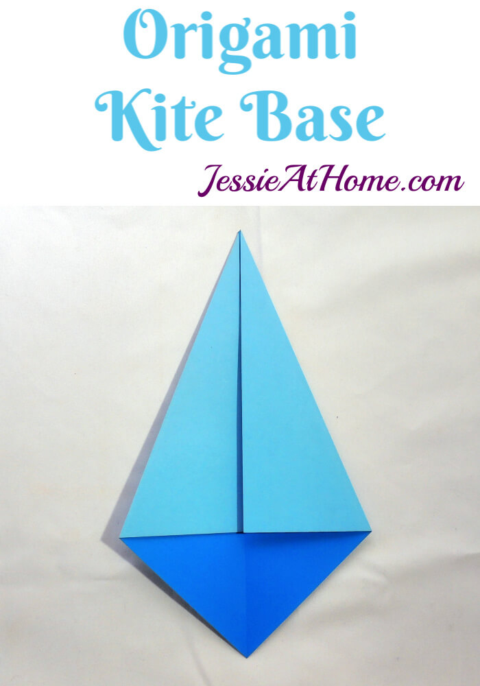 Origami Kite Base Tutorial by Jessie At Home