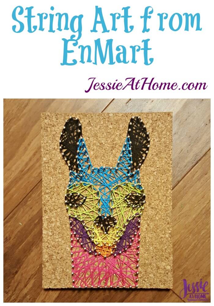 String Art from Enmart product review from Jessie At Home