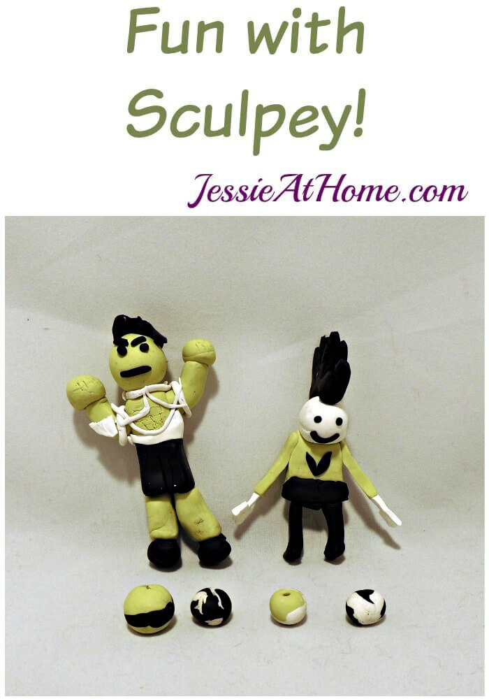 Fun with Sculpey from Jessie At Home