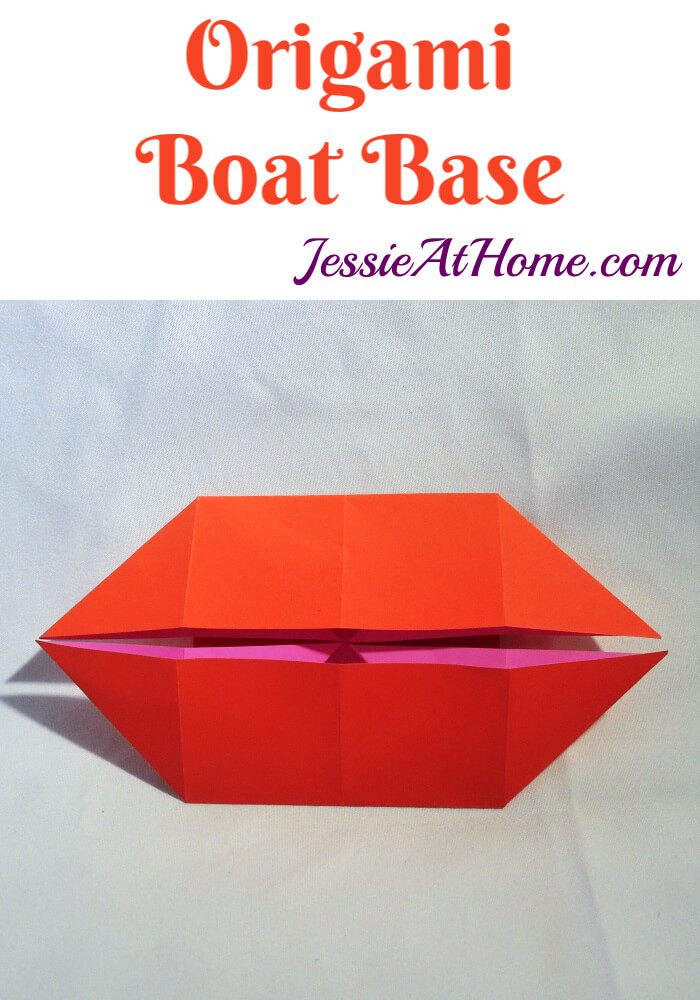 Origami Boat Base Tutorial by Jessie At Home