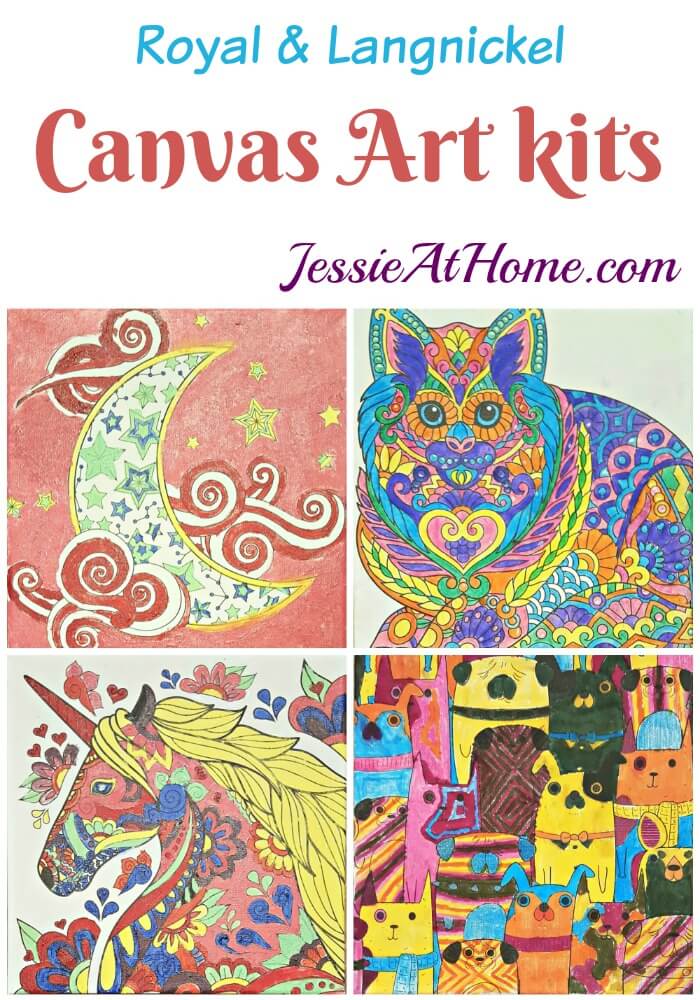 Canvas Art kits review from Jessie At Home