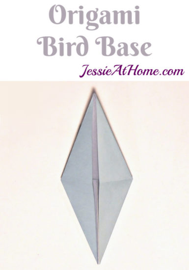 Origami Bird Base Tutorial by Jessie At Home